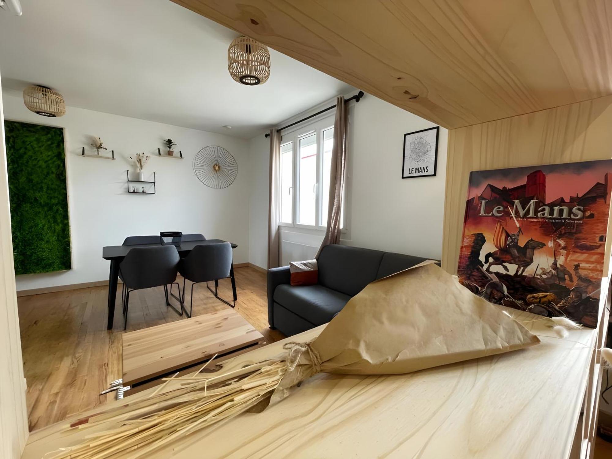L'Enchantement - Centre - Gare - Luxe - Cinema - 4P - Reve Au Mans Ле-Ман Екстер'єр фото